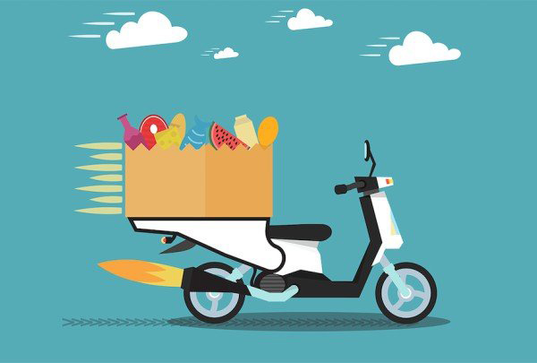 Dịch vụ chuyển phát nhanh đồ ăn
