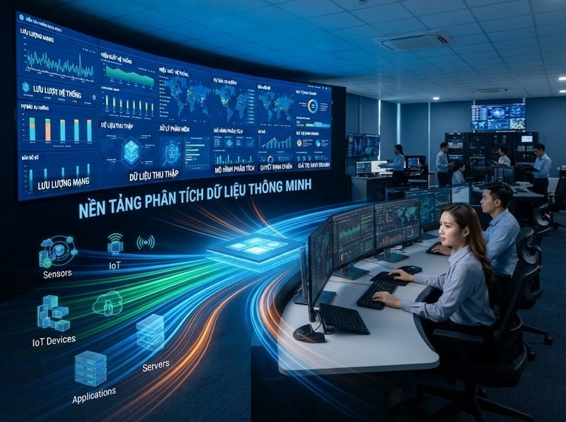 Công nghệ số dựa trên dữ liệu, kết nối, phần mềm và khả năng tự động hóa