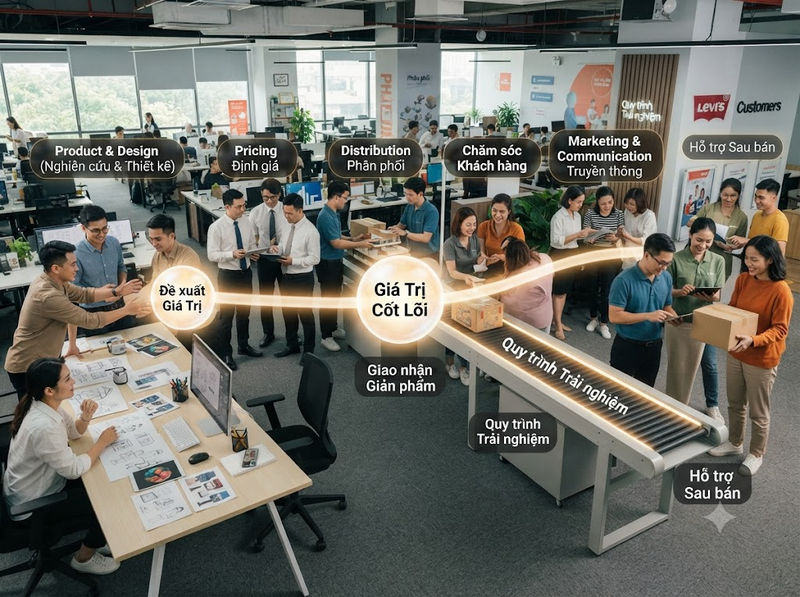 Giá trị trong marketing hình thành từ thấu hiểu nhu cầu đến thiết kế giải pháp