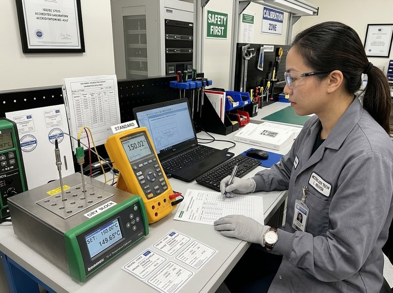 Hiệu chuẩn thiết bị đo giúp xác định sai lệch và duy trì khả năng truy xuất kết quả