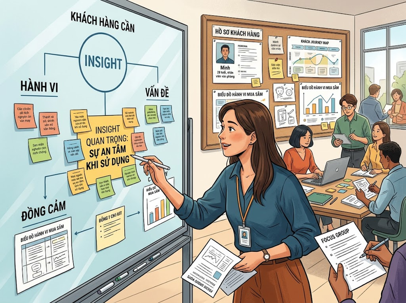 Hiểu marketing là gì qua nhu cầu, giá trị, trao đổi và quan hệ khách hàng