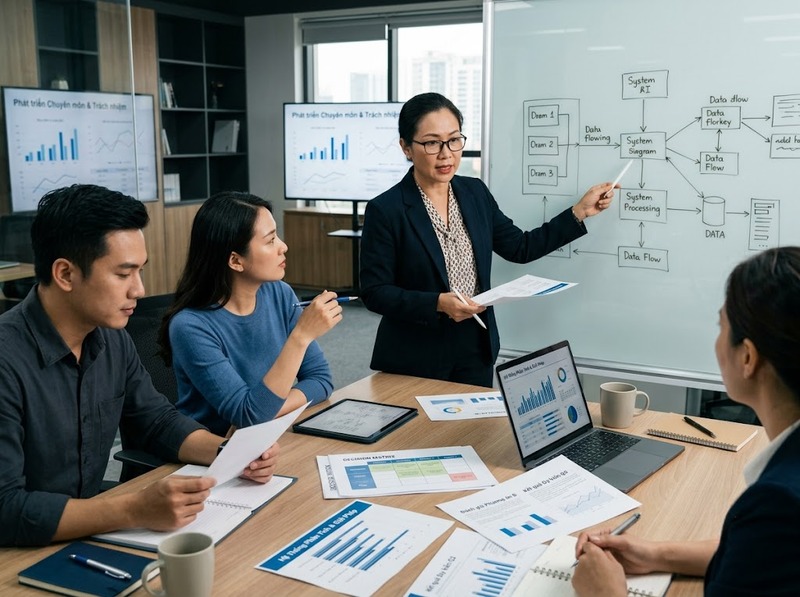 Mở rộng vai trò chuyên môn có thể tăng phạm vi quyết định, đầu ra và yêu cầu năng lực