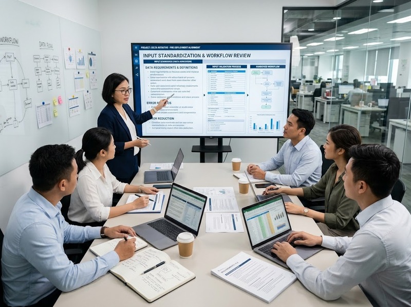 Năng lực phối hợp chuyên môn giúp thống nhất đầu vào, bàn giao và quyết định giữa nhiều chức năng