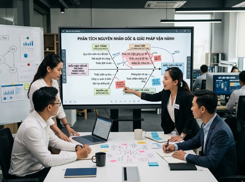 Năng lực tư duy hệ thống giúp nhìn quan hệ, phụ thuộc và tác động dây chuyền giữa các thành phần