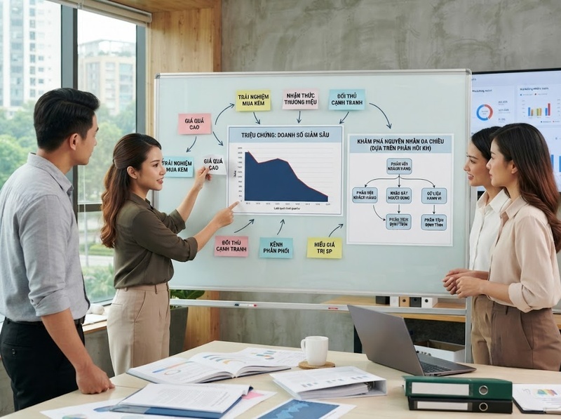 Nghiên cứu khám phá marketing giúp làm rõ vấn đề và hình thành giả thuyết ban đầu