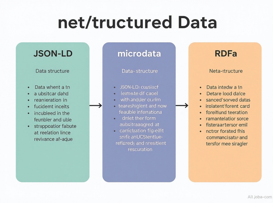 So sánh các định dạng structured data: JSON‑LD, microdata, RDFa