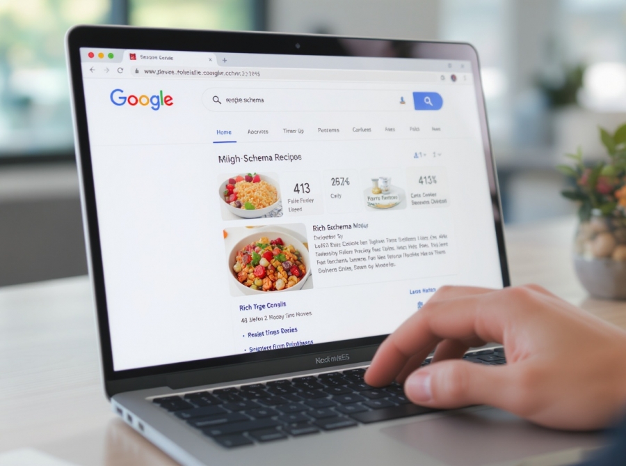 Schema Recipe giúp nội dung công thức nổi bật như thế nào trên Google?