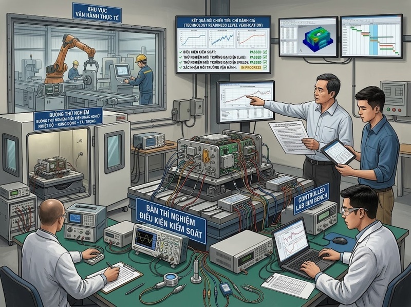 Technology readiness level giúp phân loại công nghệ từ nghiên cứu đến sẵn sàng triển khai