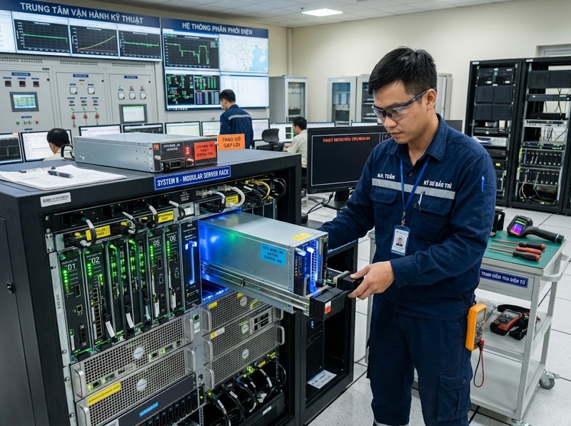 Thiết kế mô-đun giúp dễ thay thế, bảo trì, nâng cấp, tái sử dụng và mở rộng hệ thống