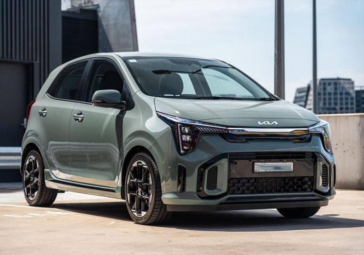 So sánh kích thước xe Kia Morning 4 chỗ với i10 và Wigo