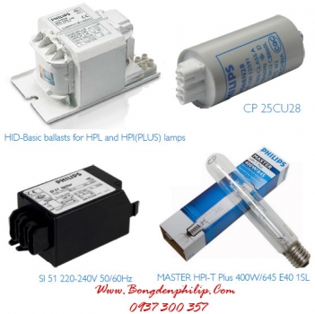 Các tính năng của bóng đèn cao áp Philips - Khoa học Kỹ thuật