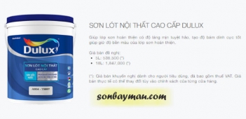 Sơn lót dulux bao gồm những loại nào? - Khoa học Kỹ thuật