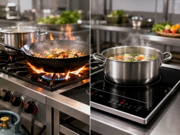 Nên dùng bếp gas hay bếp điện để nấu tiệc số lượng lớn