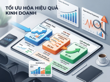 Mối quan hệ giữa doanh thu, chi phí và lợi nhuận trong kinh doanh