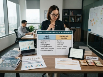 Phân biệt nghiên cứu sơ cấp và thứ cấp trong marketing