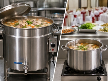 Nồi công nghiệp khác gì nồi nấu thông thường