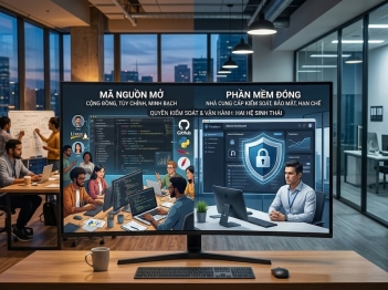 Phân biệt phần mềm nguồn mở và độc quyền