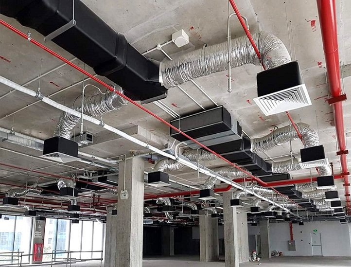 cách lắp đặt miệng gió louver