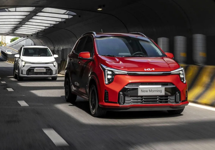 kia morning số tự động